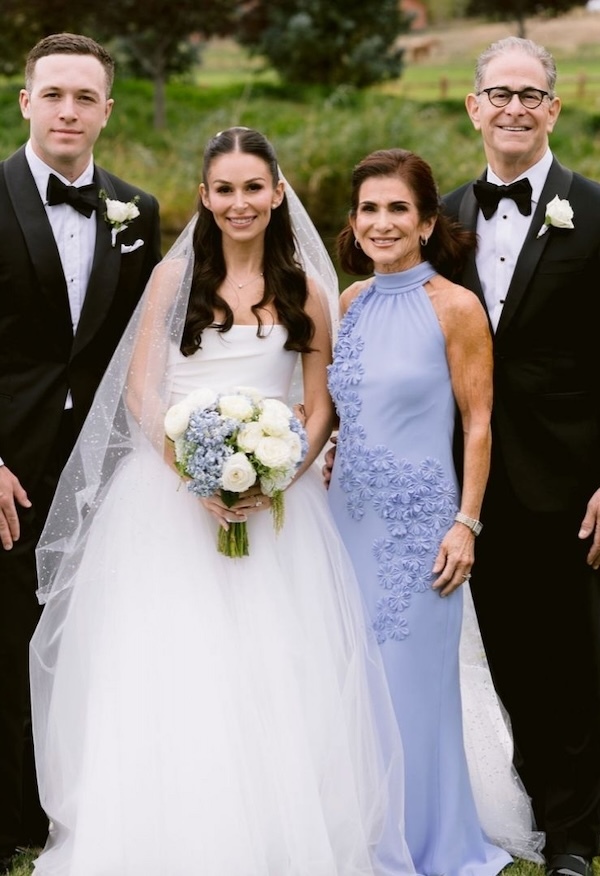 Vivaldi Mother of the Bride wearing a Catherine Regehr gown